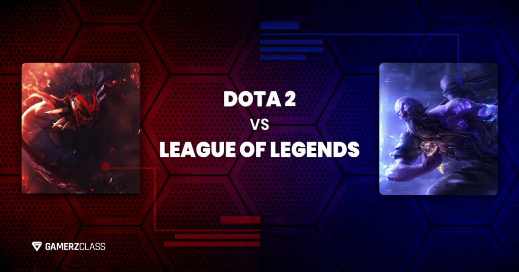 League of Legends vs DOTA 2 Vuisk